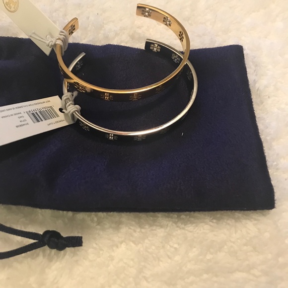 🎊SALE 🎊2 Tory Burch  Pierced Cuffs - Picture 5 of 7
